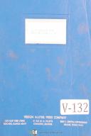 Verson-Verson No. 1062, Press Brake, Parts & Instructions Manual Year (1977)-No. 1062-01